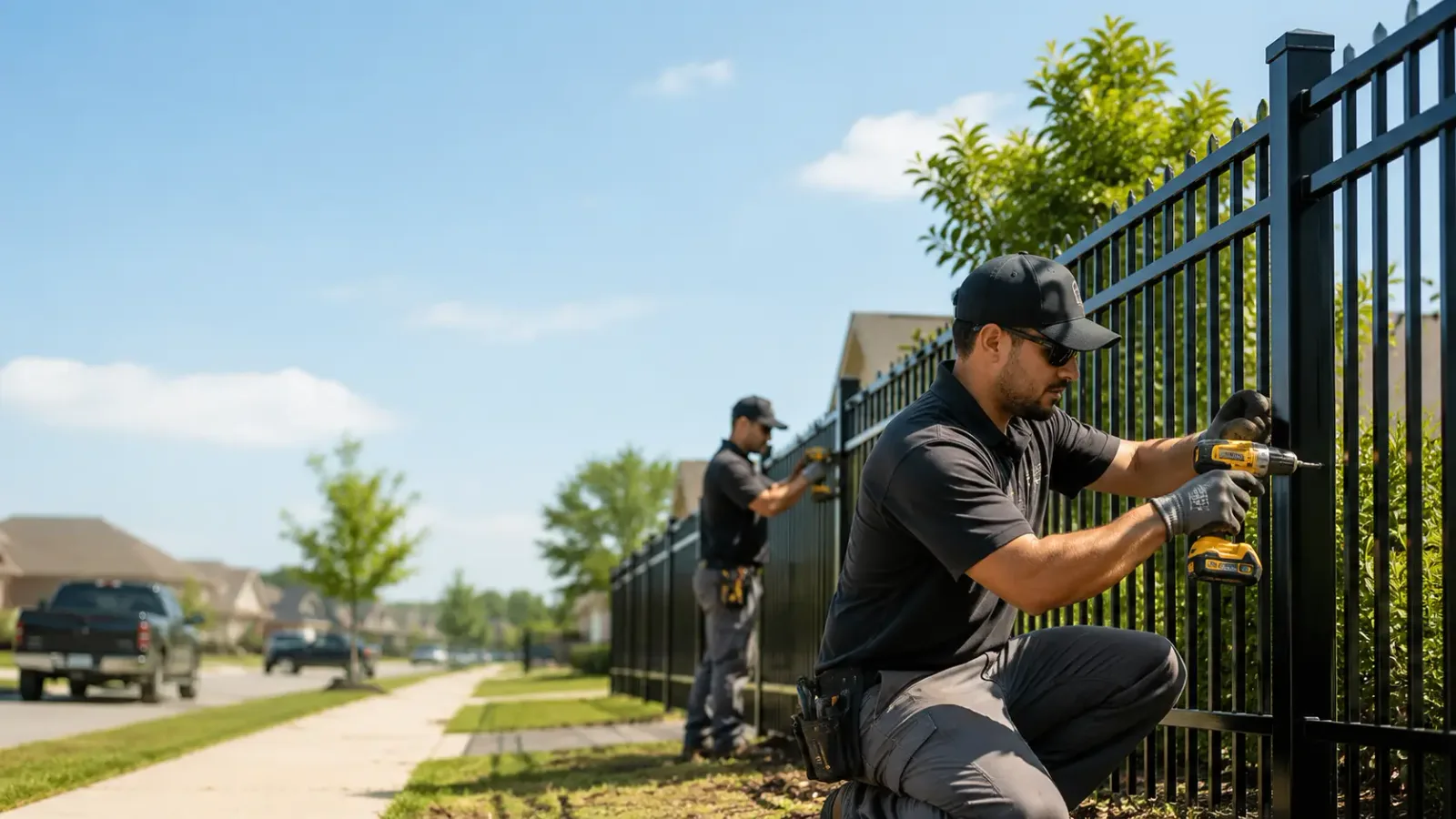 Metal Fence Installation in Coal Center, PA